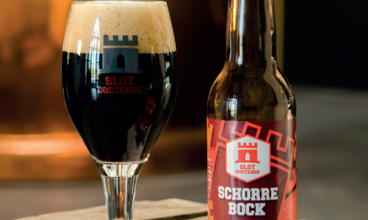 Slot Oostende SchorreBock glas en fles